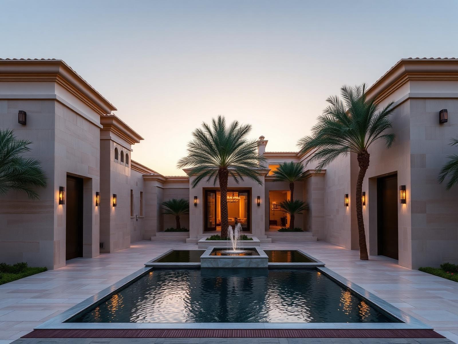 Luxury stone villa